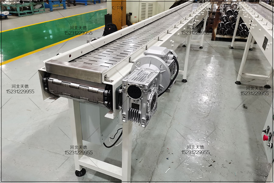 鏈板輸送機流水線